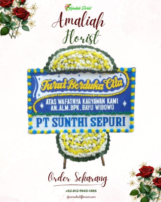 Papan Bunga Duka di Sebatik