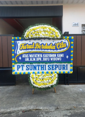Papan Bunga Duka di Sebatik