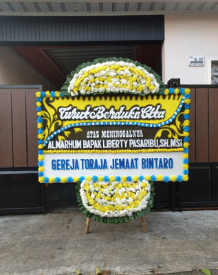 Papan Bunga Duka di Sebatik